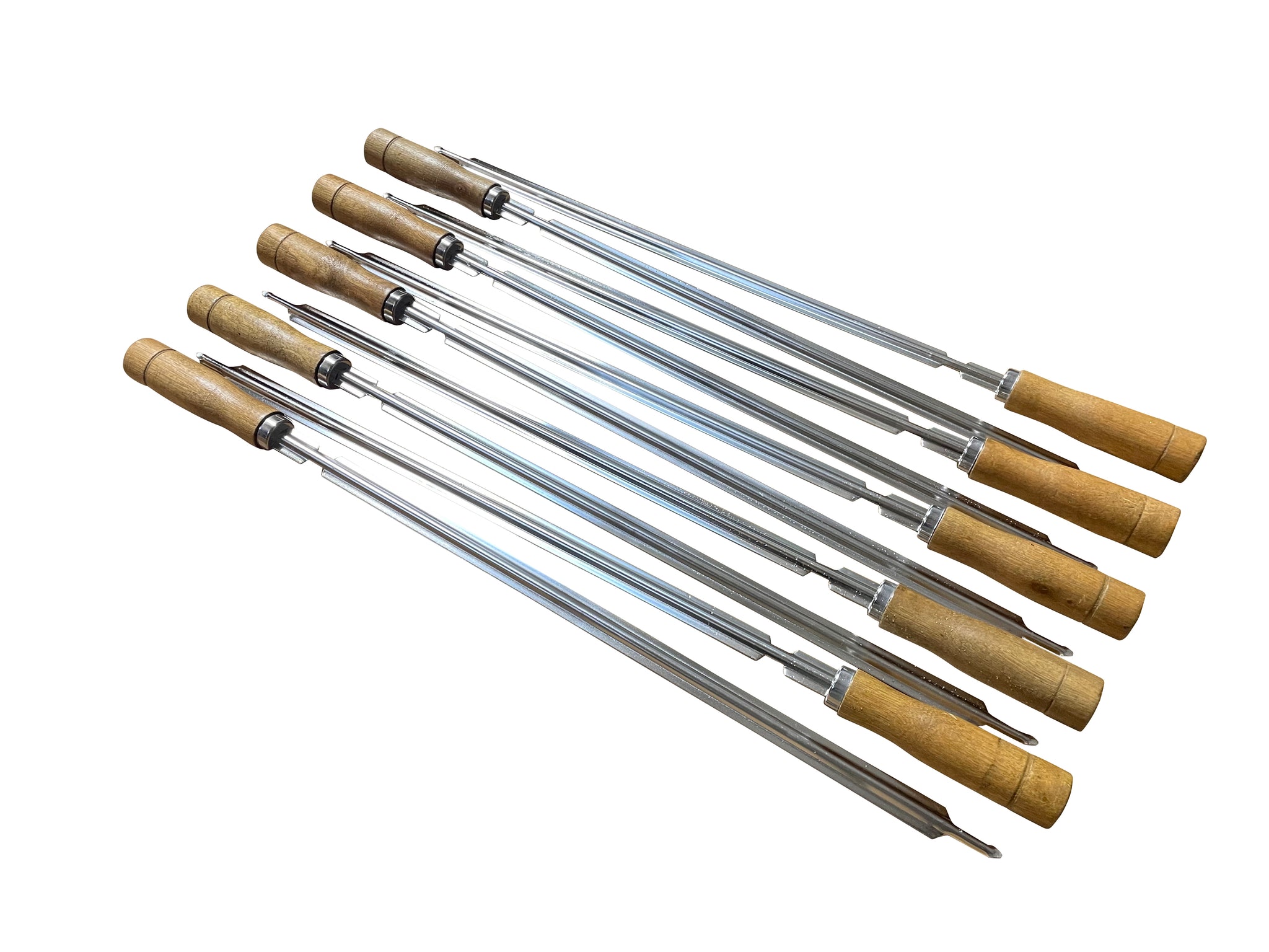 Flat purchases metal skewers